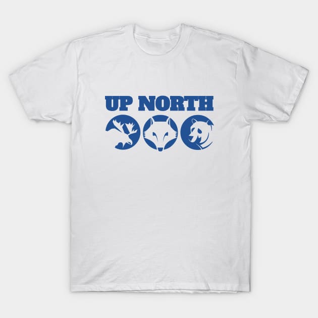 Animals of the North T-Shirt by RedRock